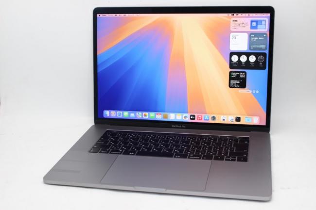 ゲーミングPC  中古 2.8K対応 15.4型 Apple MacBook Pro A1990 (2018) macOS 15 Sequoia(正規Win11追加可) 八世代 i9-8950HK 32GB NVMe 1TB-SSD Radeon Pro 560X カメラ 無線 中古パソコン 管:0