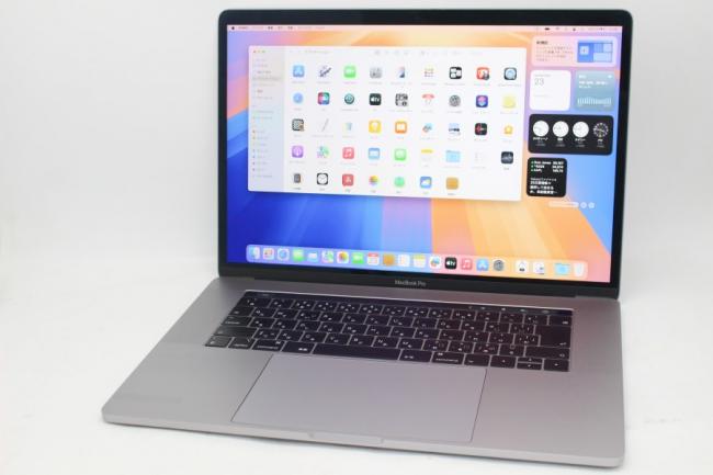 ゲーミングPC  中古良品 2.8K対応 15.4型 Apple MacBook Pro A1990 (2018) macOS 15 Sequoia(正規Win11追加可) 八世代 i9-8950HK 32GB NVMe 1TB-SSD Radeon Pro 560X カメラ 無線 中古パソコン 管