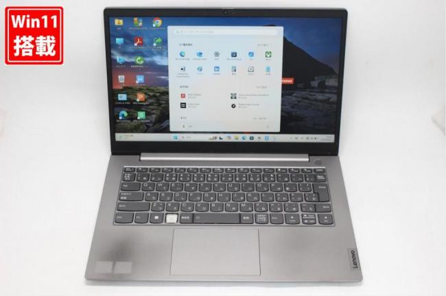 中古 フルHD 14型 Lenovo ThinkBook 14 G4 ABA Windows11 AMD Ryzen 5-5625u 16GB NVMe 256GB-SSD カメラ 無線Wi-Fi6 Office付き 中古パソコン 管:1742s