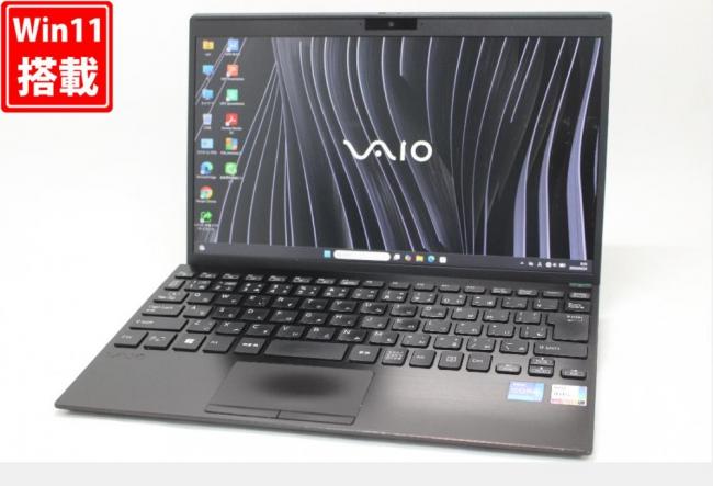 中古 フルHD 12.5型 VAIO ProPJ VJPJ218 Windows11 第11世代 i7-1165G7 16GB NVMe 256GB-SSD カメラ 無線Wi-Fi6 Office付き 中古パソコン 管:0951w