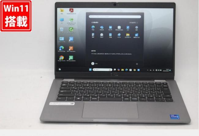 中古美品 フルHD 13.3型 DELL Latitude 5320 Windows11 第11世代 i7-1185G7 16GB NVMe 512GB-SSD カメラ 無線Wi-Fi6 Office付 中古パソコン 管:1639v