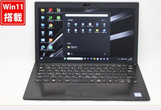 中古 フルHD 13.3型 SONY VAIO VJPG11C12N Windows11 七世代 i5-7200U 8GB 256GB-SSD カメラ LTE 無線 Office付 中古パソコン 管:0920v