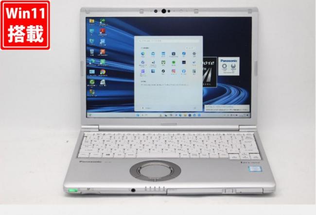 訳有 フルHD 12.1型 Panasonic Let's Note CF-SV8SFKVS Windows11 八世代 i7-8665U 16GB 512GB-SSD カメラ LTE 無線 Office付 中古パソコン 管:0943v