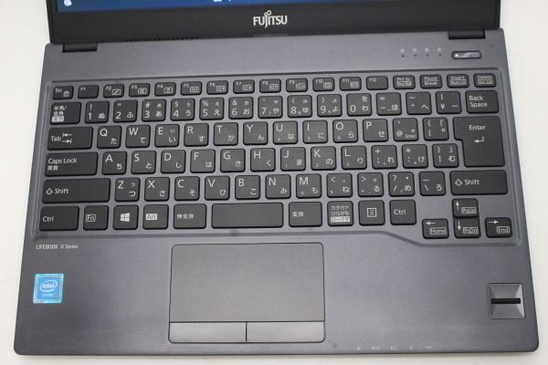  良品 フルHD 13.3型 Fujitsu Lifebook U937P Windows11 Celeron 3965U 4GB 128GB-SSD カメラ 無線 Office付 中古パソコンWin11 税無