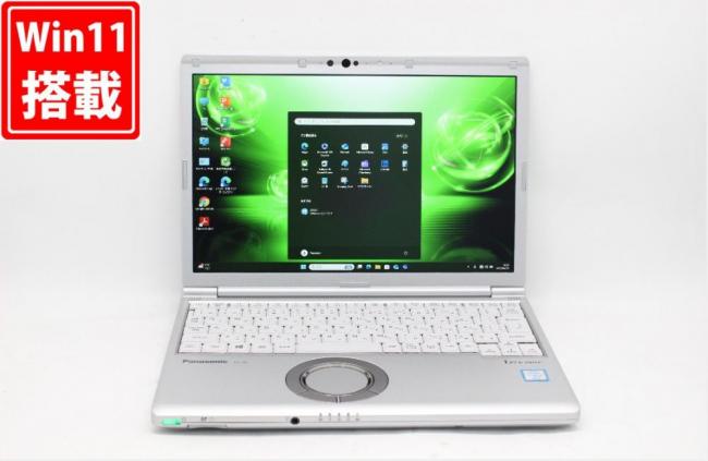 0時間 超美品 フルHD 12.1型 Panasonic Let's note CF-SV7U12VS Windows11 八世代 i7-8650U 16GB 512GB-SSD カメラ LTE 無線 Office付 中古パソコン 管:1833j