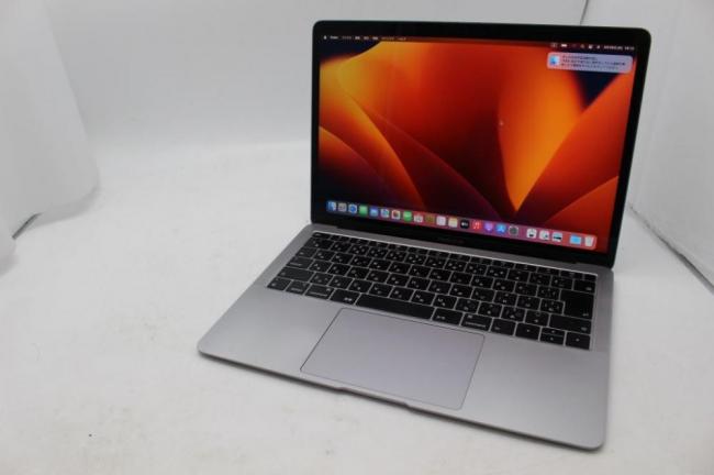 中古 2K対応 13.3型 Apple MacBook Air A1932 (Late-2018) macOS Ventura 13.0 八世代 i5-8210Y 16GB NVMe 256GB-SSD カメラ 中古パソコン