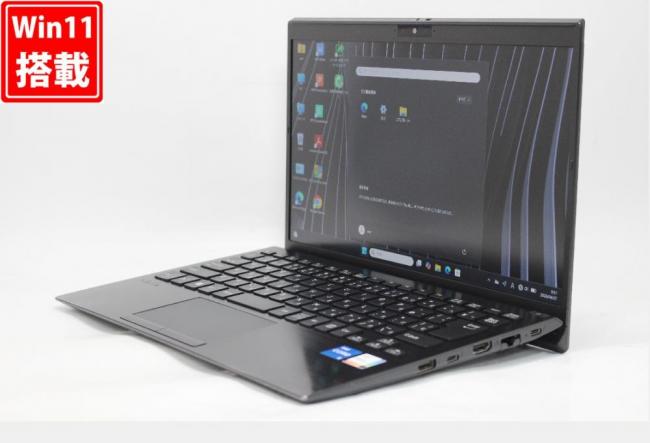 中古 フルHD 13.3型 SONY VAIO VJPG21 Windows11 10コア 第12世代 i5-1235u 16GB NVMe 256GB-SSD カメラ 無線Wi-Fi6 Office付き 中古パソコン 管:0960r