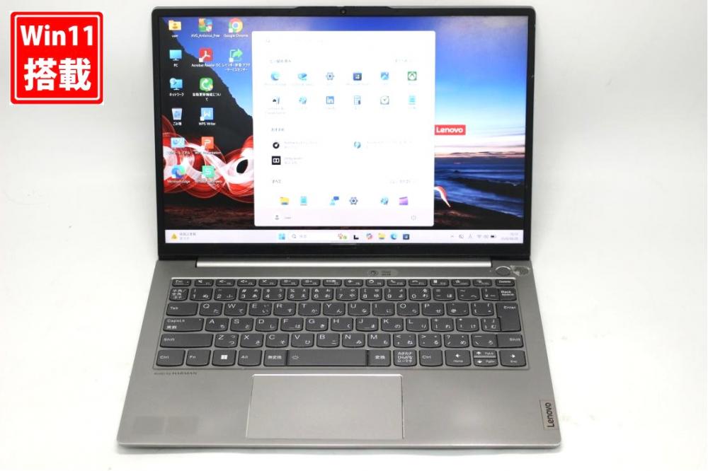 中古良品 フルHD対応WUXGA 13.3型 Lenovo ThinkBook 13S G3 ACN Windows11 AMD Ryzen 5-5600 8GB NVMe 256GB-SSD カメラ 無線Wi-Fi6 Office付き 中古パソコン 管:0931s