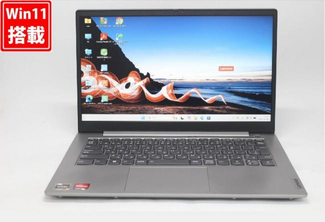 中古 フルHD 14型 Lenovo ThinkBook 14G3 ACL Windows11 AMD Ryzen 5-5500U 8GB NVMe 256GB-SSD カメラ 無線Wi-Fi6 Office付き 中古パソコン 管:1501w