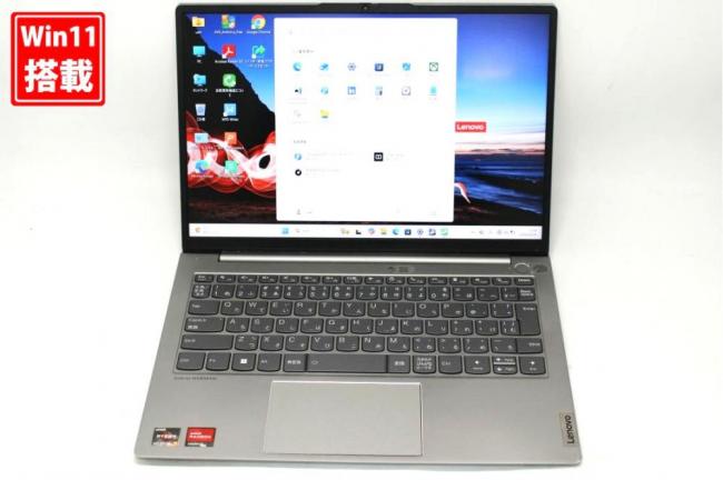 中古 フルHD対応WUXGA 13.3型 Lenovo ThinkBook 13S G3 ACN Windows11 AMD Ryzen 5-5600 8GB NVMe 256GB-SSD カメラ 無線Wi-Fi6 Office付き 中古パソコン 管:1437s