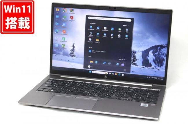 中古 フルHD タッチ 15.6型 HP ZBook Firefly 15 G7  Windows11 第10世代 i7-10510U 32GB NVMe 512GB-SSD NVIDIA Quadro P520 カメラ Wi-Fi6 Office付 管:1627h