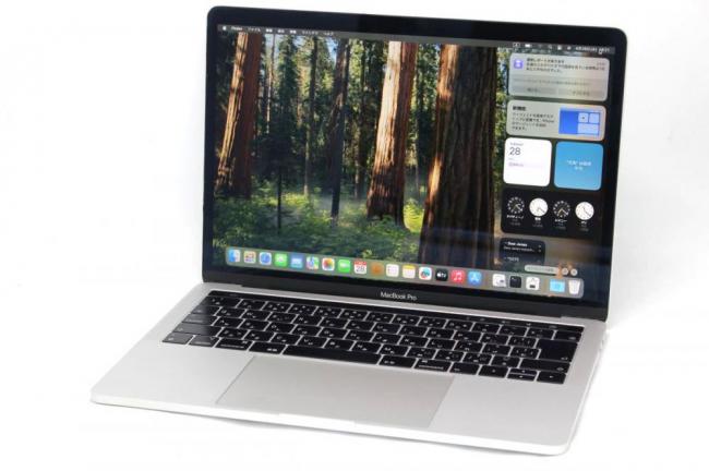 中古 2K液晶 13.3型 Apple MacBook Pro A1989 (Mid-2018 TouchBar) macOS 15 Sequoia(正規Win11追加可) 第8世代 i7-8559u 16GB NVMe 256GB-SSD カメラ 無線 中古パソコン 管:1833h