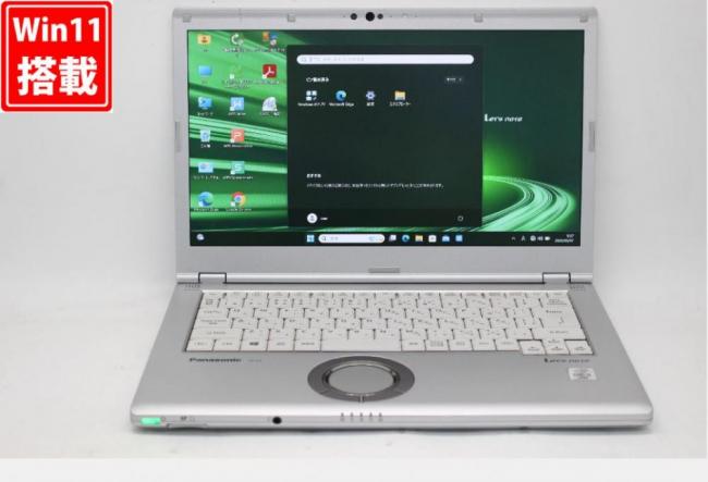 中古 フルHD 14型 Panasonic Let‘s Note CF-LV9RDHVS Windows11 第10世代 i5-10310U 8GB NVMe 256GB-SSD カメラ 無線Wi-Fi6 Office付 中古パソコン 管:0944v