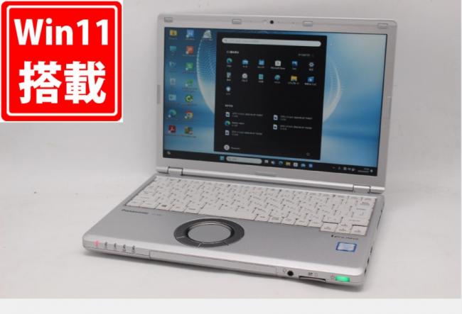 中古良品 フルHD 12.1型 Panasonic CF-SZ6Z Windows11 七世代 i7-7600u 16GB 512GB-SSD カメラ LTE 無線 Office付 中古パソコン 管:1538m