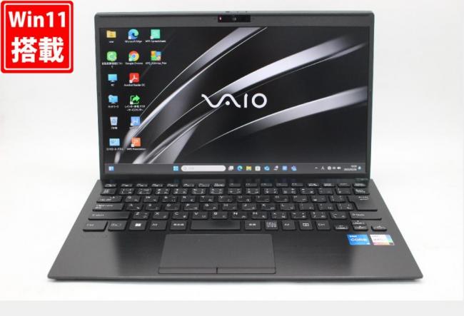 中古良品 フルHD 13.3型 SONY VAIO VJPG218 Windows11 10コア 第12世代 i5-1235U 16GB NVMe 256GB-SSD カメラ 無線Wi-Fi6 Office付 中古パソコン 管:1133w