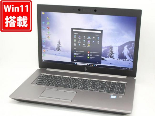 良品 フルHD 17.3型 HP ZBook 17 G6 Workstation Blu-ray Windows11 九世代 i7-9850H 64GB NVMe 1TB-SSD NVIDIA Quadro RTX 5000 カメラ LTE Wi-Fi6 Office付 管:0951h