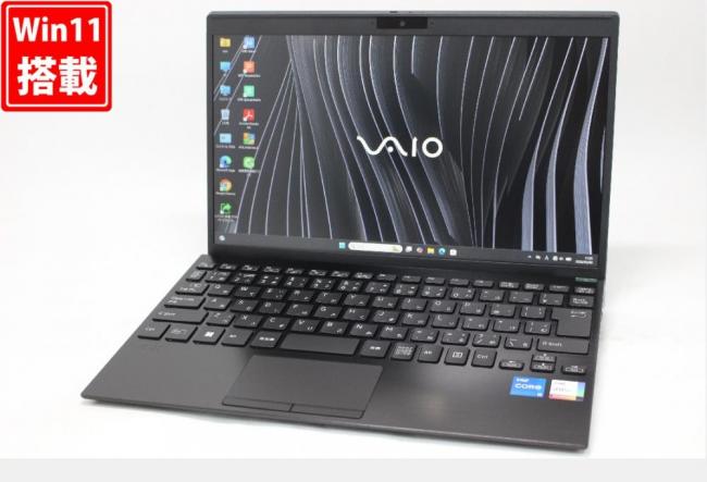 中古良品 フルHD 12.5型 VAIO ProPJ VJPJ21 Windows11 第11世代 i5-1135G7 16GB NVMe 256GB-SSD カメラ 無線Wi-Fi6 Office付き 中古パソコン 管:1124w