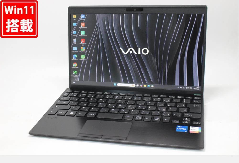 中古 フルHD 12.5型 VAIO ProPJ VJPJ21 Windows11 第11世代 i5-1135G7 16GB NVMe 256GB-SSD カメラ 無線Wi-Fi6 Office付き 中古パソコン 管:1401w