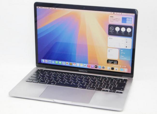 中古良品 2K対応 13.3型 Apple MacBook Pro A2251 (2020,TouchBar) グレー macOS 15 Sequoia(正規Win11追加可) 第10世代 i5-1038NG7 16GB NVMe 1TB-SSD カメラ 無線 中古パソコン 管:1348h