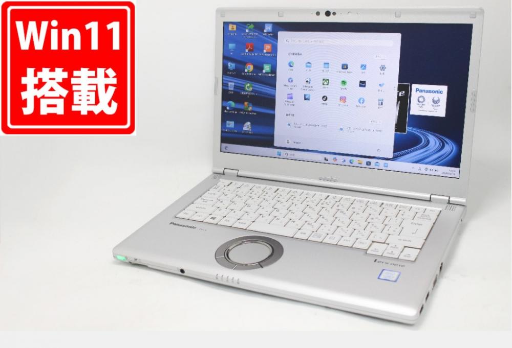 使用350時間 中古美品 フルHD 12型 Panasonic Let's note LV8KF9VS Windows11 第8世代 i5-8265U 8GB 256GB-SSD カメラ LTE 無線 Office付き 中古パソコン 管:1528m