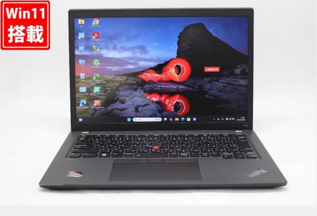 中古良品 フルHD 13.3型 Lenovo ThinkPad X13 Gen3 Windows11 AMD Ryzen 5 Pro 6650U 16GB NVMe 256GB-SSD カメラ 無線Wi-Fi6 Office付 中古パソコン 管:1771w