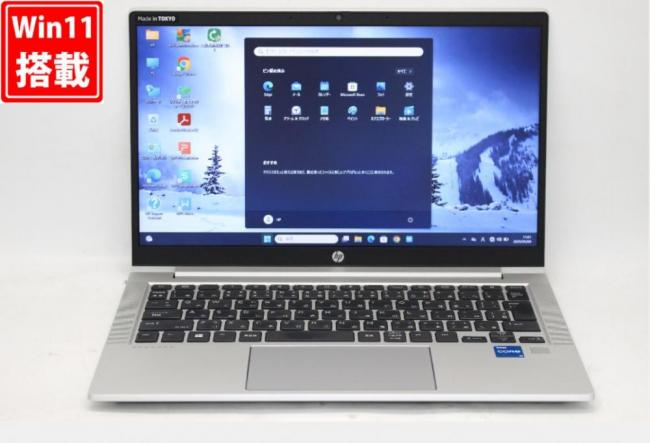 中古 13.3型 HP ProBook 430G8 Windows11 第11世代 i5-1135G7 16GB NVMe 256GB-SSD カメラ 無線 Office付 中古パソコン 税無 管:1129v