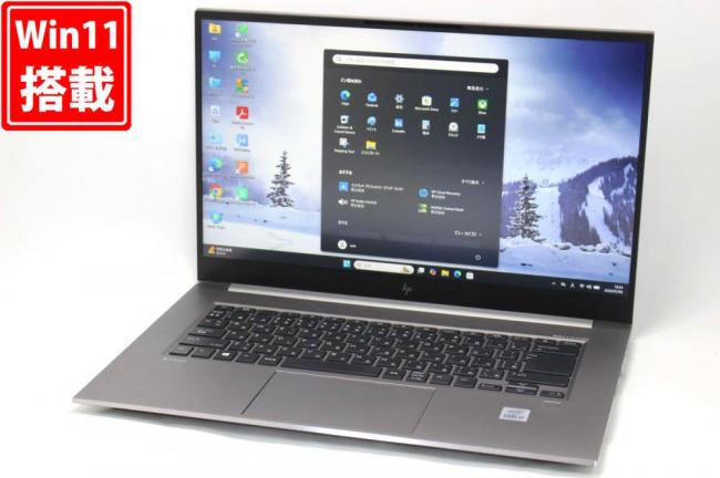 ゲーミングPC 中古美品 フルHD 15.6型 HP ZBook Studio G7 Mobile Workstation Windows11 第10世代 i7-10750H 32GB NVMe 512GB-SSD NVIDIA Quadro T1000 管:0919h