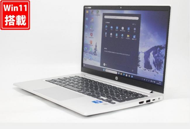 充放電回数7回 中古美品 13.3型 HP ProBook 430 G8 Windows11 第11世代 i5-1135G7 16GB NVMe 512GB-SSD カメラ 無線 Office付き 中古パソコン 管:1064r