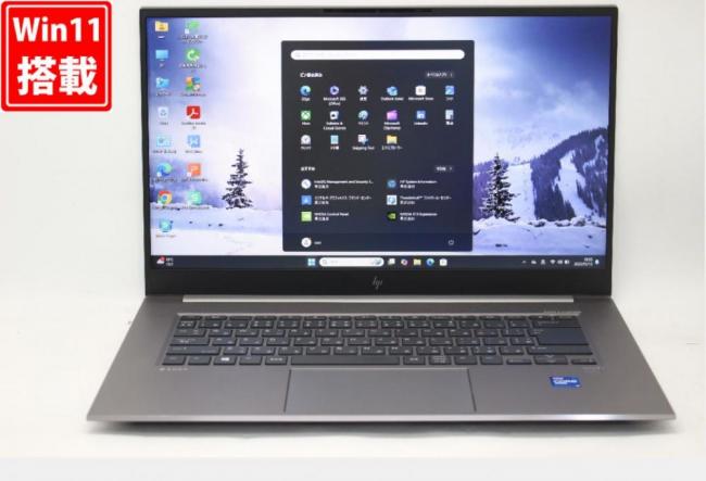 ゲーミングPC  中古良品 フルHD 15.6型 HP ZBOOK Studio 15.6 G8 Windows11 8コア 第11世代 i7-11850H 32GB NVMe 1TB-SSD NVIDIA RTX A2000 Laptop GPU カメラ 無線Wi-Fi6 Office付 中古パソ