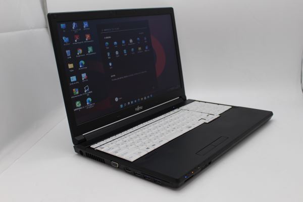 即日発送 良品 15.6インチ Fujitsu LifeBook A746P Windows11 高性能 六世代 i7-6600U 8GB 256GB-SSD 無線 Office付 中古パソコンWin11 税無