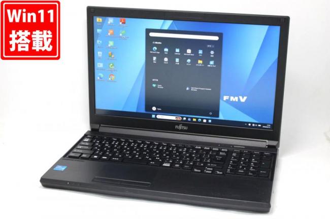 中古美品 フルHD 15.6型 Fujitsu LIFEBOOK A5512K Windows11 10コア 第12世代 i5-1235U 8GB NVMe 256GB-SSD 無線Wi-Fi6 Office付き 中古パソコン 管:1711h