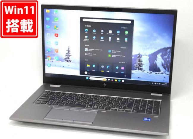 ゲーミングPC 良品 4K液晶 17.3型 HP ZBook Fury 17.3inch G8 Mobile Workstation Windows11 8コア 第11世代 i7-11850H 64GB NVMe 2TB-SSD NVIDIA RTX A3000 Laptop カメラ 管:1326h