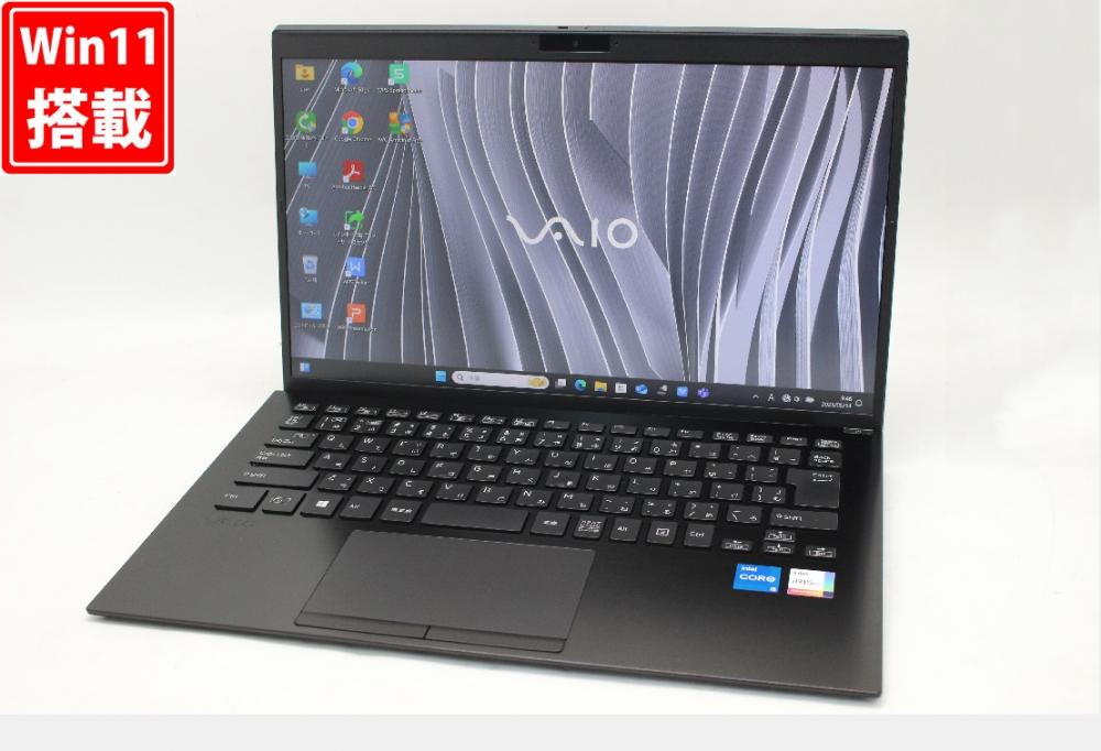 良品 フルHD 14型 SONY VAIO VJPK228 Windows11 10コア 第12世代 i5-1235U 16GB NVMe 256GB-SSD カメラ 無線Wi-Fi6 Office付 中古パソコン 管:1786w