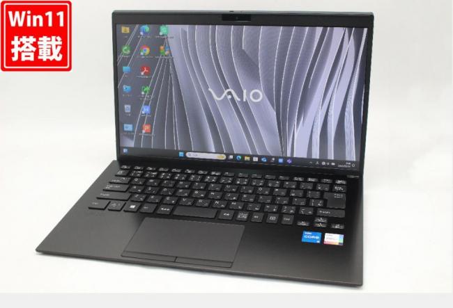 良品 フルHD 14型 SONY VAIO VJPK228 Windows11 10コア 第12世代 i5-1235U 16GB NVMe 256GB-SSD カメラ 無線Wi-Fi6 Office付 中古パソコン 管:1786w