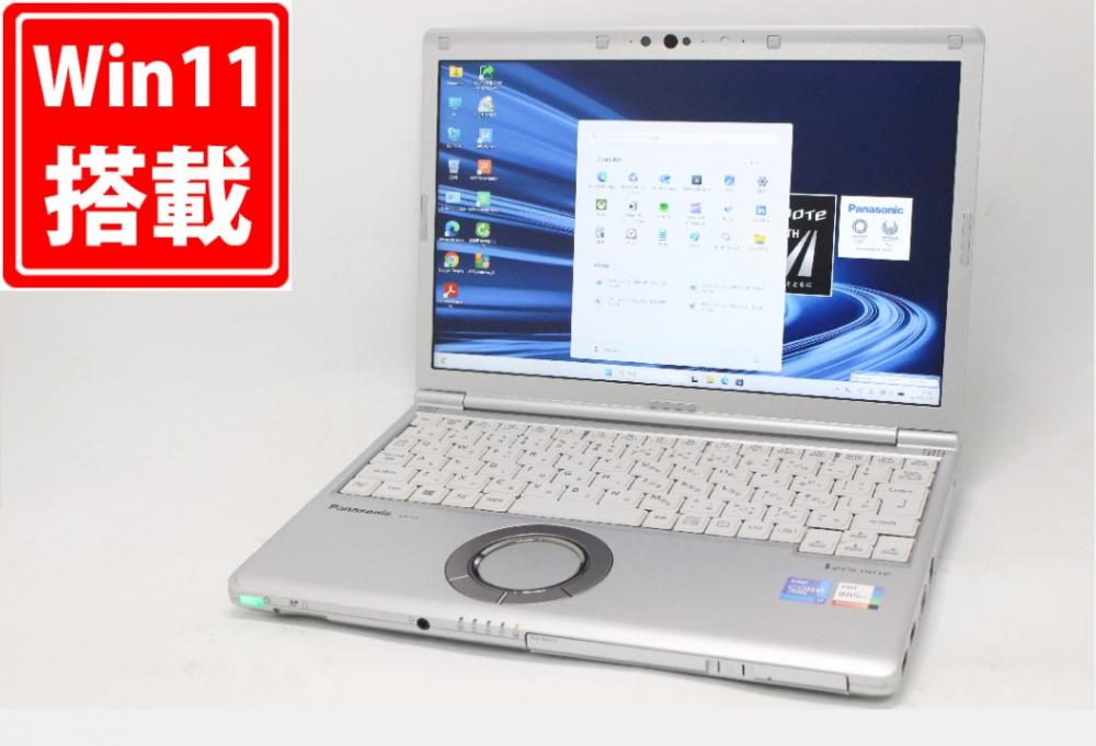 中古美品 フルHD対応WUXGA 12型 Panasonic Let's note CF-SV1SFKVS Windows11 第11世代 i7-1185G7 16GB NVMe 512GB-SSD カメラ LTE 無線Wi-Fi6 Office付き 中古パソコン 管:1559m