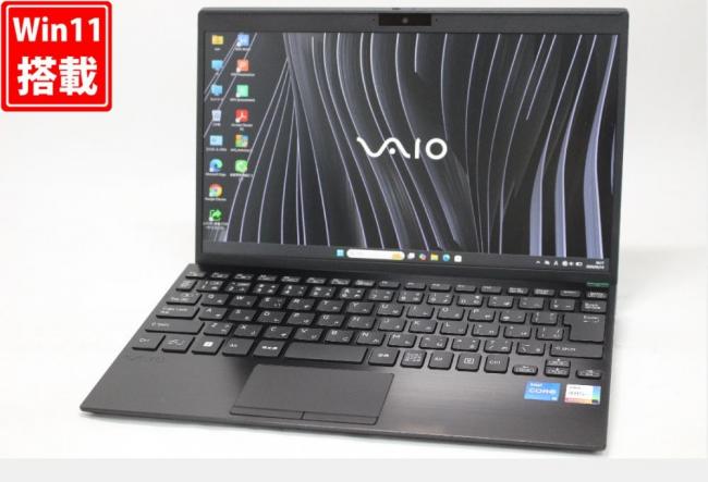 中古良品 フルHD 12.5型 VAIO ProPJ VJPJ238 Windows11 12コア 第13世代 i5-1340p 16GB NVMe 256GB-SSD カメラ LTE 無線Wi-Fi6 Office付き 中古パソコン 管:1688w