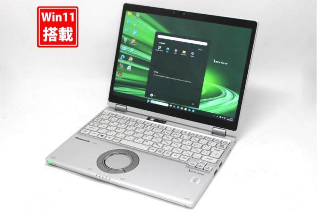 中古美品 2.8K液晶 タッチ 12.1型 Panasonic Panasonic CF-QV9RDCVS Windows11 第10世代 i5-10310u 8GB NVMe 256GB-SSD カメラ 無線Wi-Fi6 Office付き 中古パソコン 管:1525s