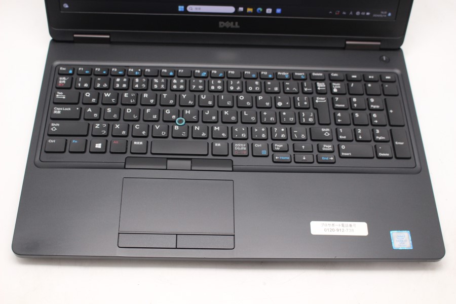 レインボー家電 / 1834時間 中古良品 フルHD 15.6型 DELL LATITUDE 5580 Windows11 七世代 i7-7820HQ  16GB NVMe 256GB-SSD カメラ 無線 Office付 中古パソコン 管:1701m