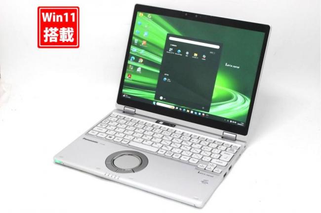 使用1120時間 中古美品 2.8K液晶 タッチ 12.1型 Panasonic Let’s note CF-QV9RDCVS Windows11 第10世代 i5-10310u 8GB NVMe 256GB-SSD カメラ 無線Wi-Fi6 Office付き 中古パソコン 管:1730s