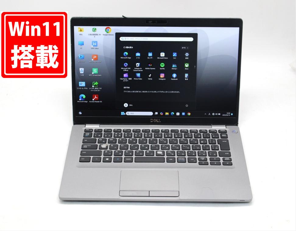 中古良品 フルHD 14型 DELL Latitude 5410 Windows11 第10世代 i5-10310u 16GB NVMe 256GB-SSD カメラ 無線 Office付 中古パソコン 管:1023s
