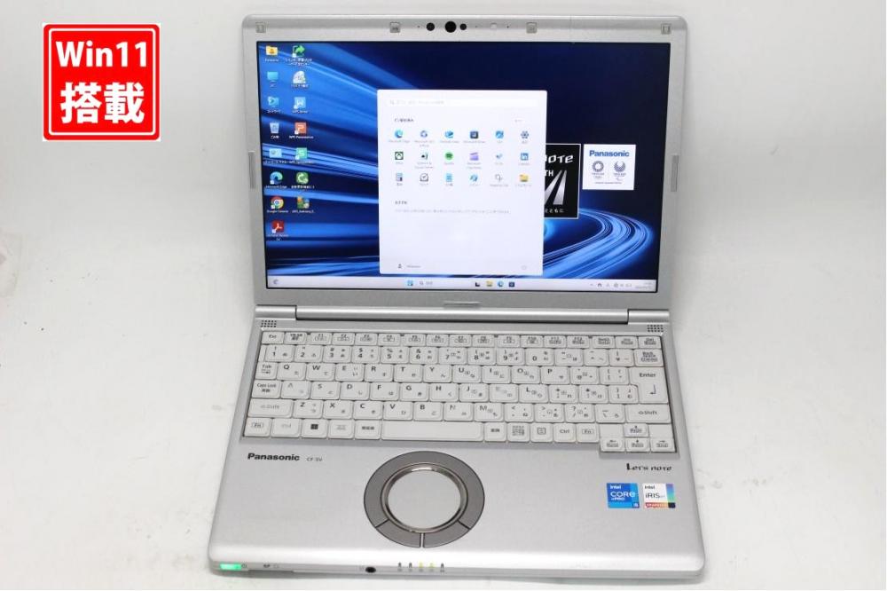 中古 フルHD対応WUXGA 12.1型 Panasonic Let's note CF-SV1RDLKS Windows11 第11世代 i5-1145G7 16GB NVMe 256GB-SSD カメラ 無線Wi-Fi6 Office付き 中古パソコン 管:1038s