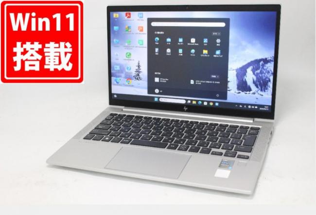 良品 フルHD 13.3型 HP EliteBook 830 G8 Windows11 第11世代 i7-1185G7 16GB NVMe 512GB-SSD カメラ 無線Wi-Fi6 Office付き 中古パソコン 管:1331m