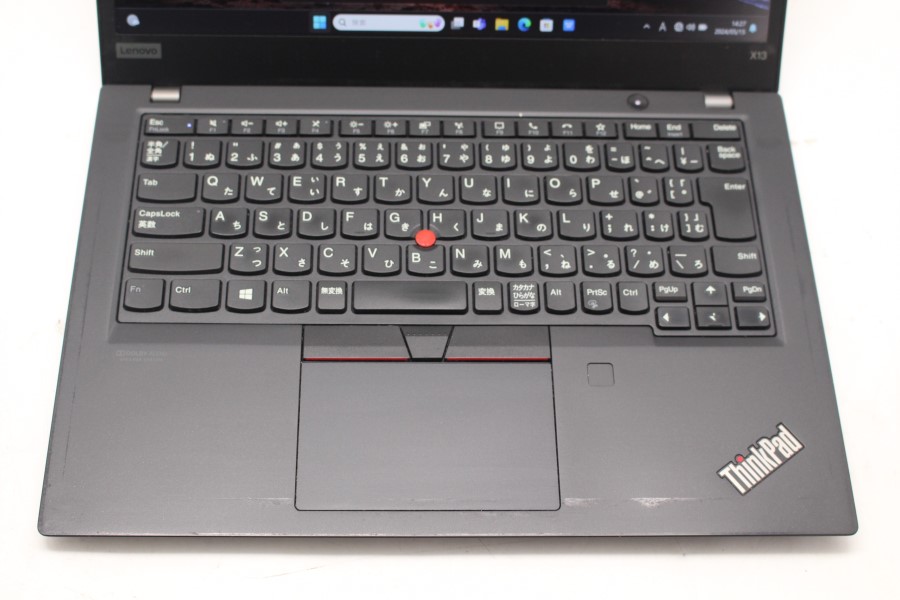 レインボー家電 / 中古 フルHD 13.3型 Lenovo ThinkPad X13 Gen1 Windows11 10世代 i5-10310U  8GB NVMe 256GB-SSD カメラ 無線Wi-Fi6 Office付 中古パソコン 管:1428m