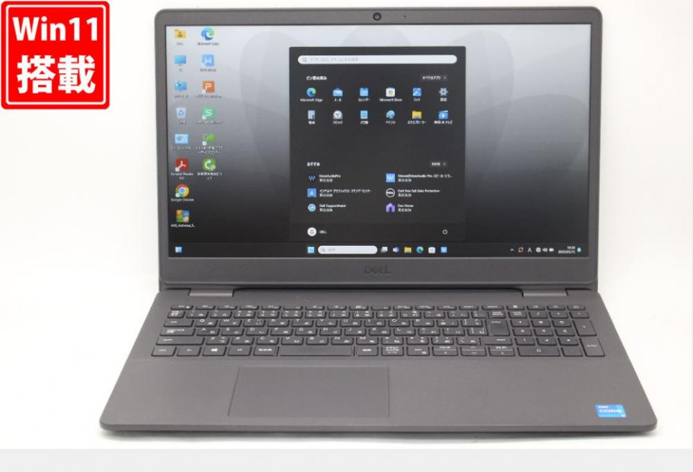 中古 フルHD 15.6型 DELL Vostro 3500 Windows11 第11世代 i5-1135G7 8GB NVMe 512GB-SSD カメラ 無線 Office付 中古パソコン 管:1433v