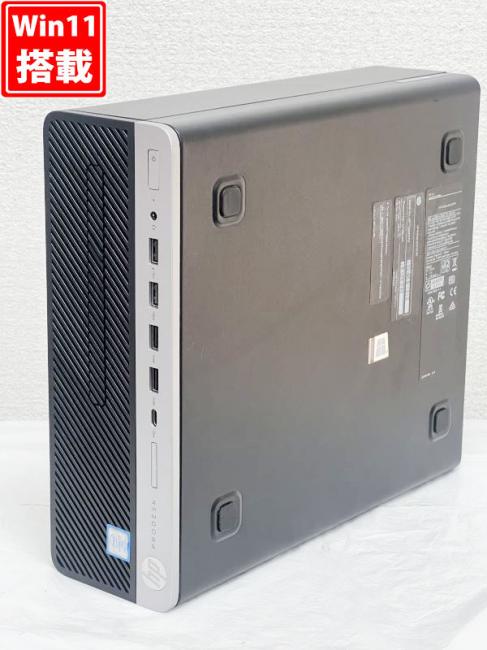NVMe 新品256GB-SSD + 1TB-HDD 中古美品 HP ProDesk 600 G5 SFF Windows11 8コア 九世代 i7-9700 16GB Office付 中古パソコン 管:1627h