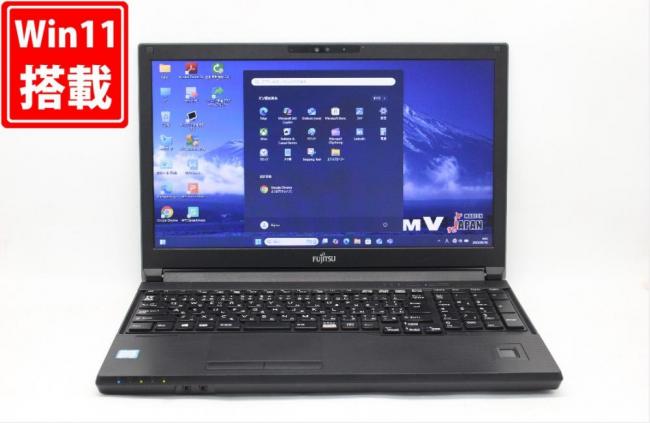 新品256GB-SSD 良品 15.6型 Fujitsu LIFEBOOK A579A Windows11 八世代 i5-8365U 8GB カメラ 無線 Office付 中古パソコン 税無 管:0913j