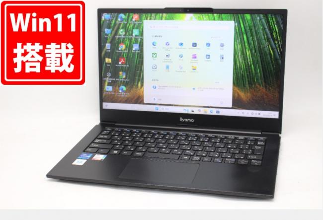 良品 フルHD 14型 iiyama ISONXS-14FH057 Windows11 第11世代 i5-1165G7 16GB NVMe 1TB-SSD カメラ 無線Wi-Fi6 Office付 中古パソコン 管:1349m