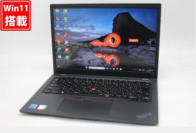 中古良品 フルHD 13型 Lenovo ThinkPad L13 Gen3 Windows11 10コア 第12世代 i5-1235U 16GB NVMe 256GB-SSD カメラ 無線Wi-Fi6 Office付 中古パソコン 管:1451w
