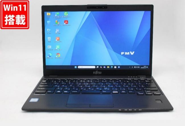 中古 フルHD 13.3型 Fujitsu LIFEBOOK U939B Windows11 八世代 i7-8665U 16GB 256GB-SSD カメラ 無線 Office付 中古パソコン  管:1763w