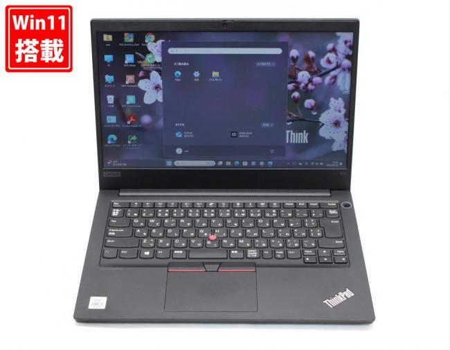 中古 フルHD 14型 DELL ThinkPad E14 Windows11 第10世代 i5-10210U 8GB NVMe 256GB-SSD カメラ 無線 Office付 中古パソコン  管:1710s